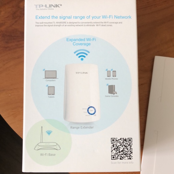 TP-LINK Range Extender 300Mbps Universal WiFi Range extender. Model TL-WA850RE - Picture 5 of 9